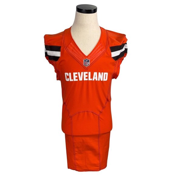Nike Cleveland Browns On Field Player Issued Authentic Dawg Pound Jersey Size L - Picture 1 of 9